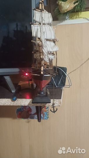 Модель парусника Cutty sark 1869