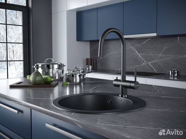 Смеситель для кухни Paulmark Heller He213218-418