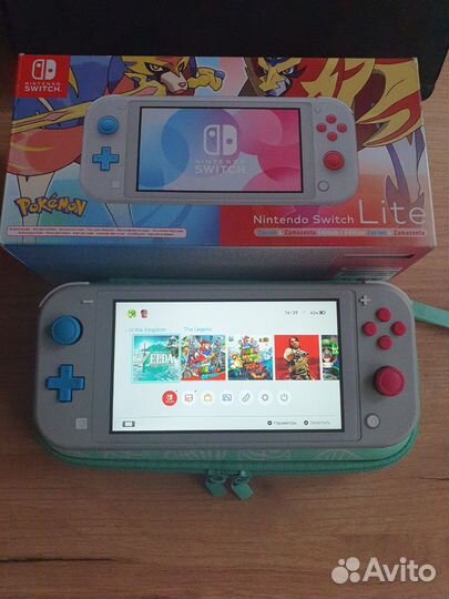 Nintendo switch lite прошитая