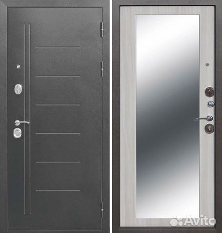Входная металлическая дверь Олимп-2 Зеркало