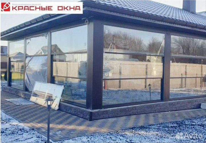 Гильотинное остекление