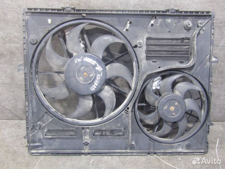 Вентилятор охлаждения Volkswagen Touareg