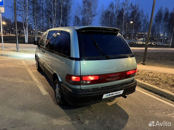 Toyota Estima Lucida 2.2 AT, 1992, 298 000 км