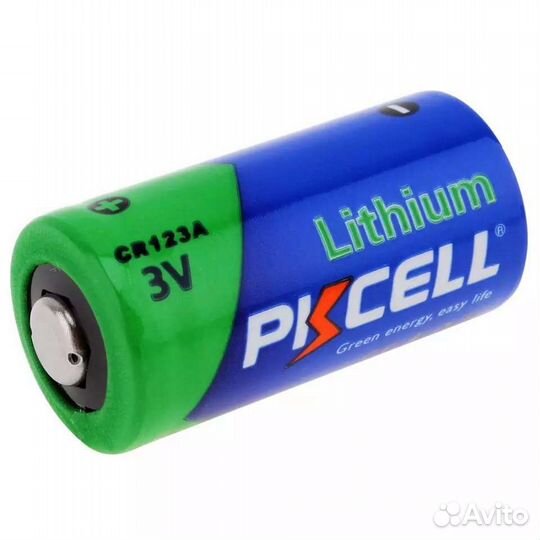 Литиевая батарея pkcell CR123A