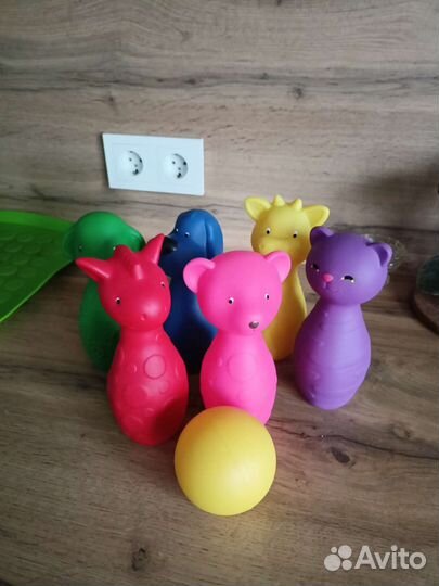 Кегли детские