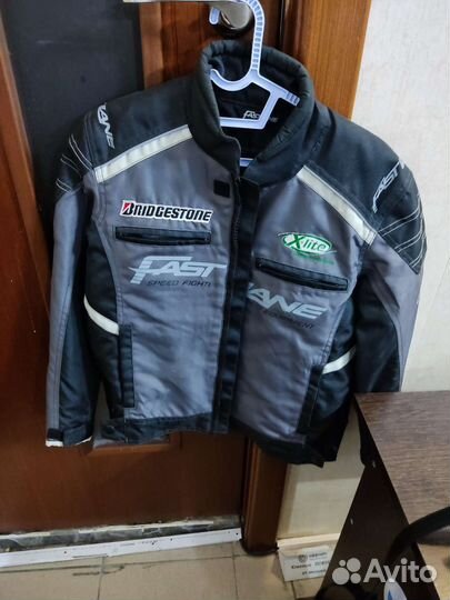 Мотокуртка детская