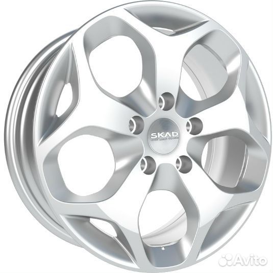 R16 5x114,3 6,5J ET40 D67,1 Скад Гамбург сильвер