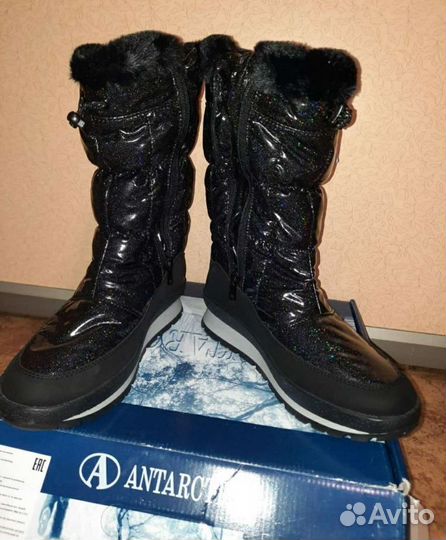 Сапожки (дутыши) женские 38 размера новые