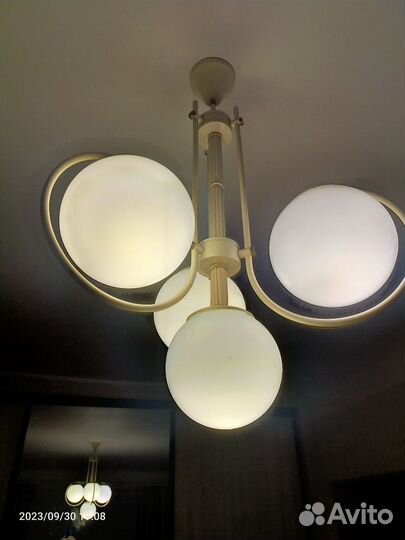 Люстра потолочная бу