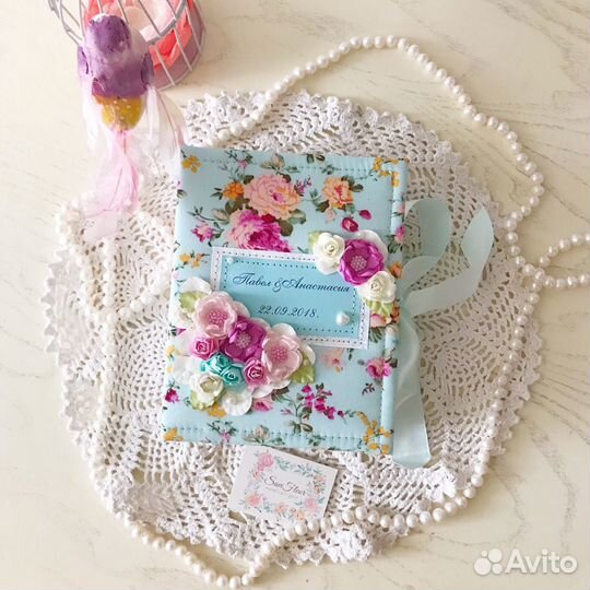 Свадебный фотоальбом (ручная работа)