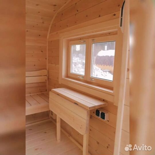 Баня бочка 6 м