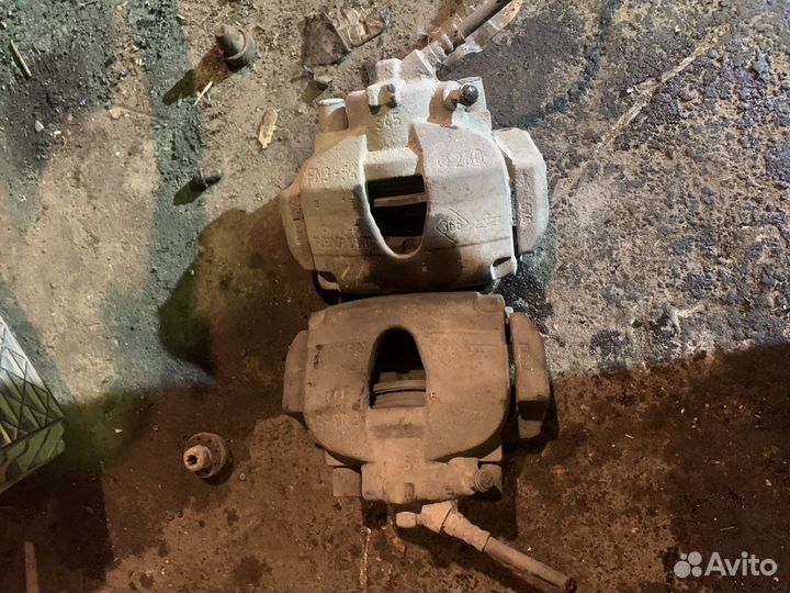 Суппорта тормозные диски renault megane 2