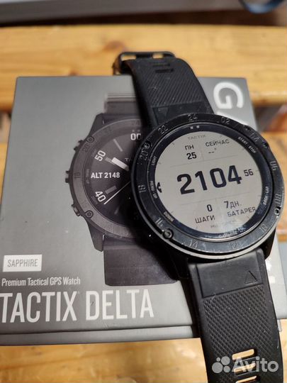 Смарт часы garmin tactix delta