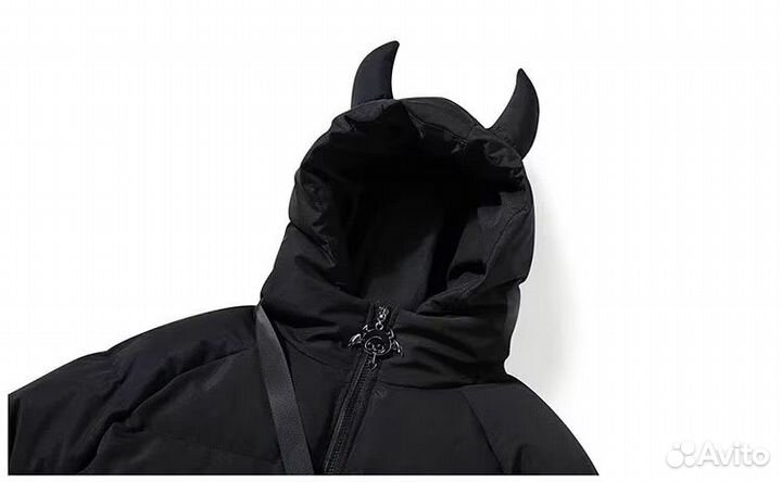 Куртка y2k с рожками 2 цвета