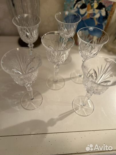 Фужеры мурано и Нактманн хрусталь