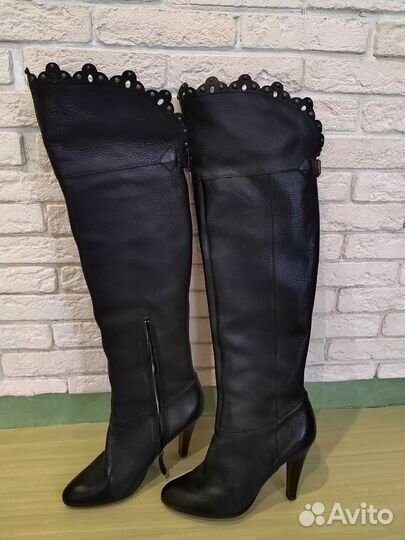 Продаю кожаные сапоги Vero Cuoio Оригинал Италия