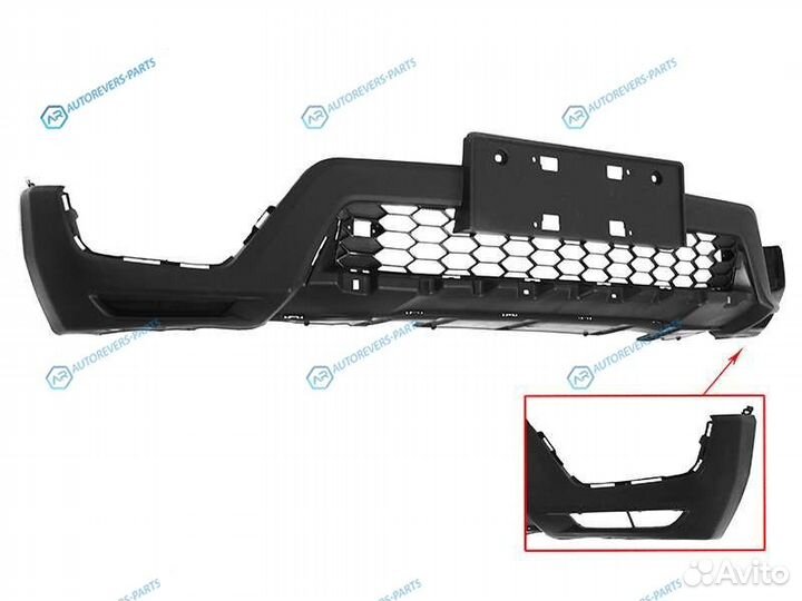 ST-HD69-000-A0 Бампер honda CR-V 17- нижняя часть