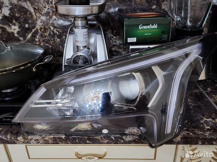 Фара левая kia rio 4