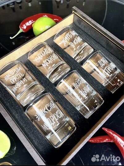 Стопки набор, новый Подарочный набор рюмок