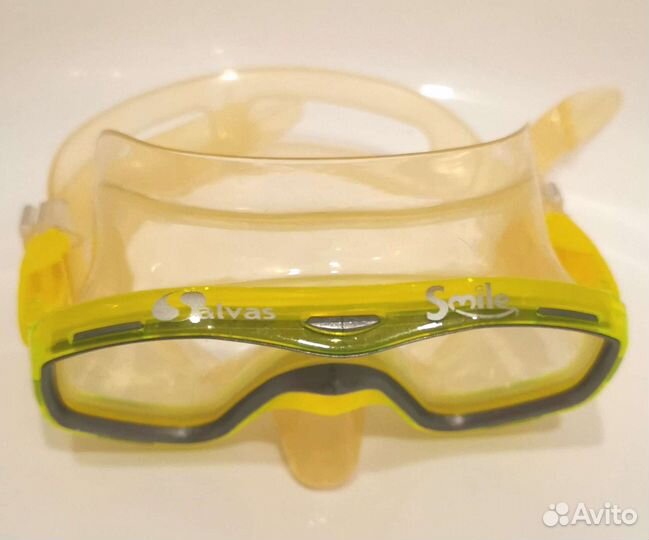 Маска для плавания детская от 4лет и жилет до 25кг