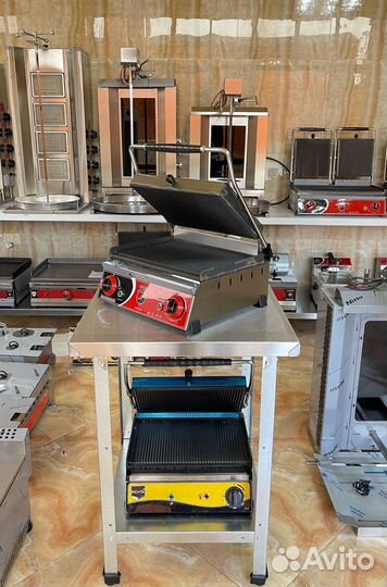 Гриль прижимной для шаурмы