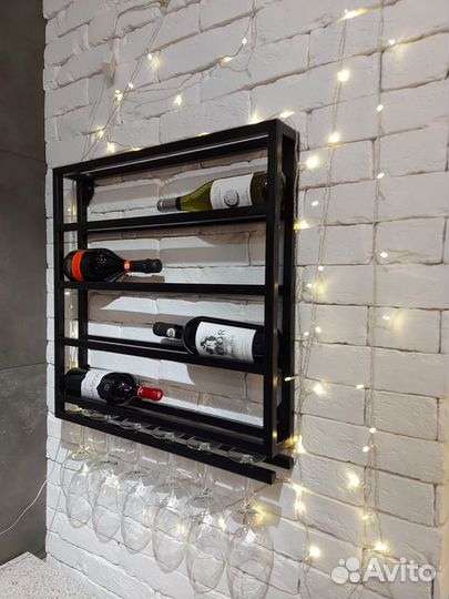 Винный стеллаж Loft