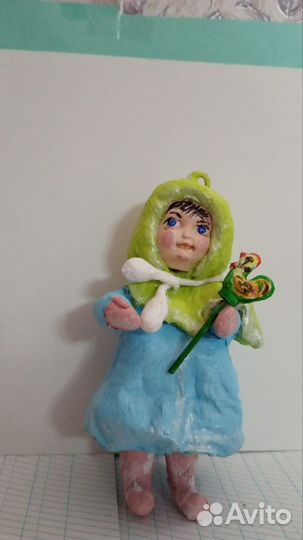 Ватная игрушка