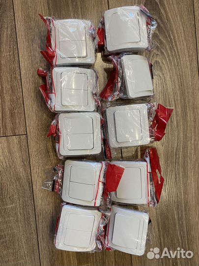 Выключатели 1 и 2-клавишные