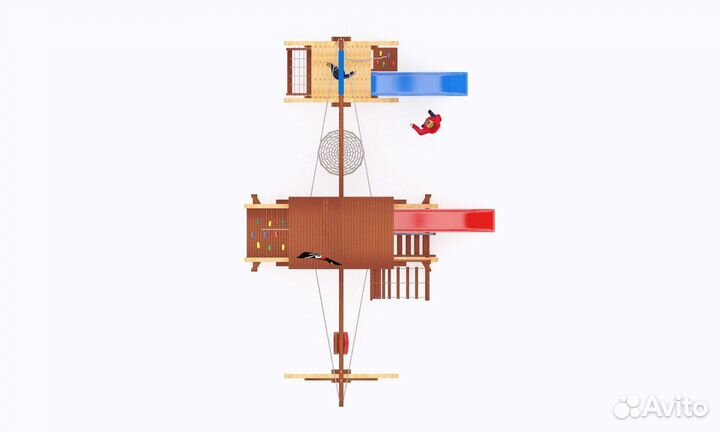 Детская площадка для всей семьи Савушка Люкс 8