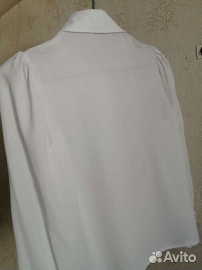 Блуза белая школьная