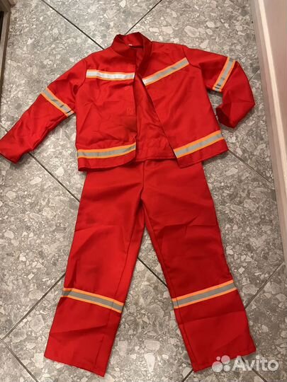 Костюм пожарного детский