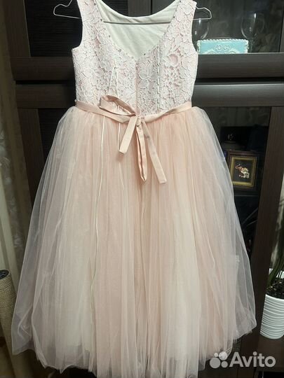 Платье для девочки 128-134