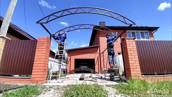 Заборы, ворота, навесы, беседки