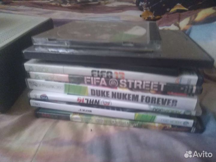 XBox360 fat 64Gb(прошит Lt 3.0) +игры