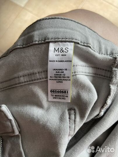 Джинсы super skinny size 16 Long M&S (48-50)