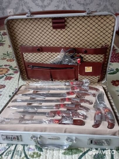 Столовые приборы 24 предмета в кейсе