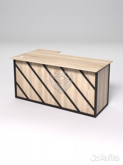 Стол эргономичный офисный сэ-18А (правосторонний)