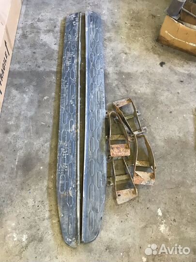 Пороги Land Rover Discovery 2013 комплект