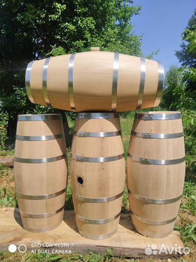 Бочки 35л, 52-54л американский дуб