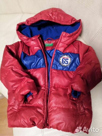Пуховик benetton 98