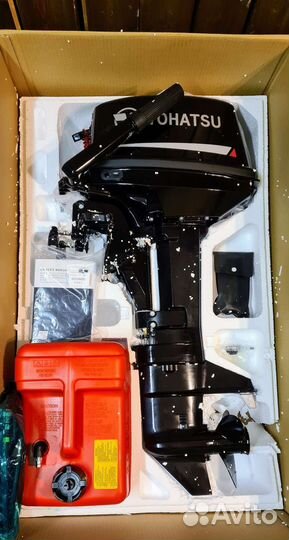 Новый Tohatsu M 9.8 BS двухтактный