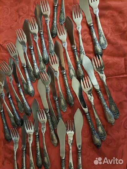 Мельхиор, рыбные приборы