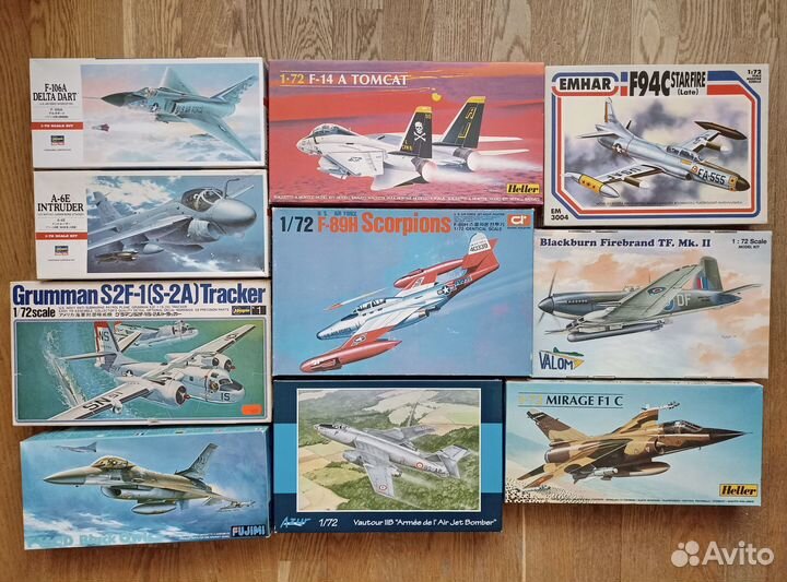 Сборные модели самолетов 1:72 обновления