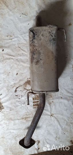 Глушитель nissan note e11 б/у