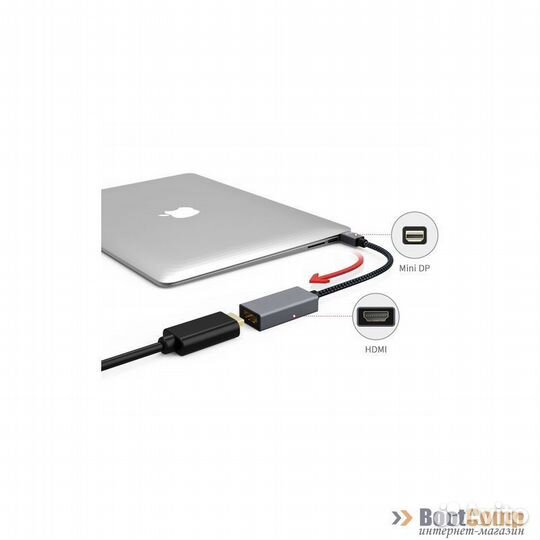 Переходник miniDisplayport - hdmi KS-is (KS-567) 0.2 метра