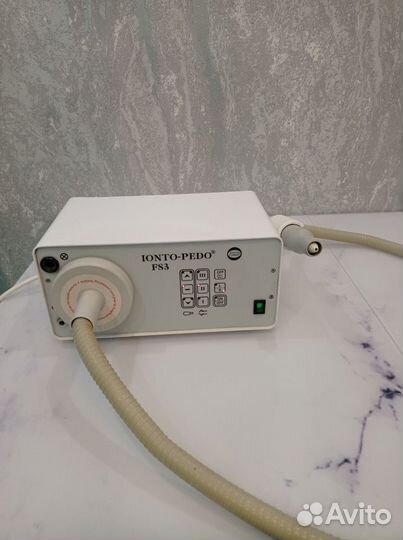 Педикюрный аппарат с пылесосом ionto pedo fs3