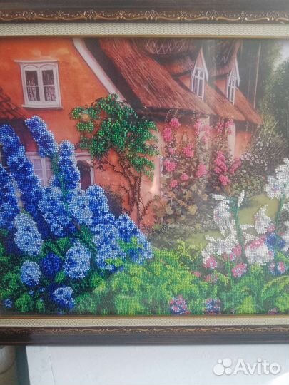 Картины вышитые бисером
