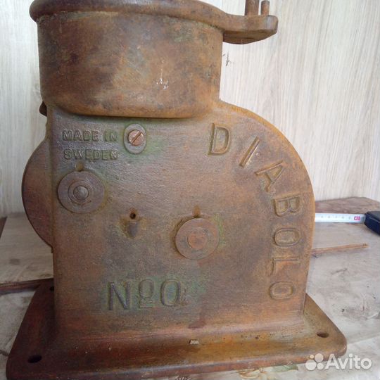 Антикварный Сепаратор westfalia, diabolo