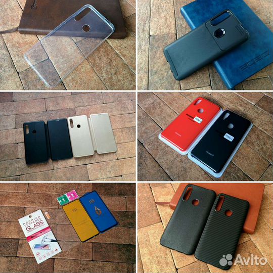 На Huawei P smart z / Y9 стекло чехол поклейка