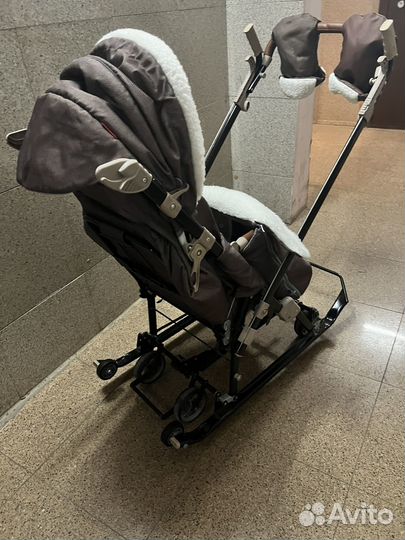 Санки коляска ника 7 8